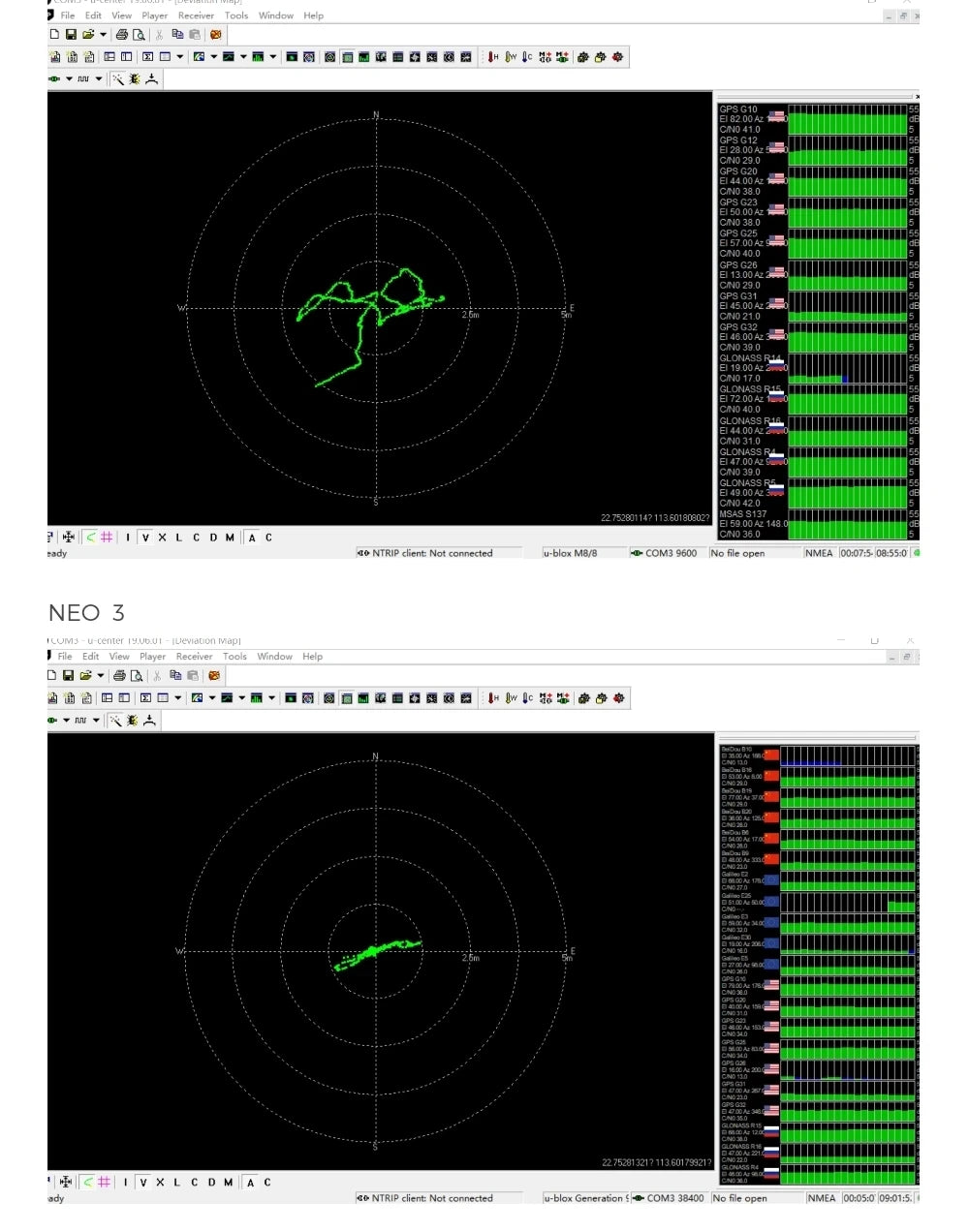 CUAV New NEO 3 GNSS M9N Module for Pixhawk Compass Support Ardupilot PX4 Open Source Navigation
