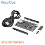 STM32H750VBT6 STM32H743VIT6 STM32 STM32H STM32H7 Core System Development Board Module  M7 TFT SPI Interface 3.3V with USB Cable