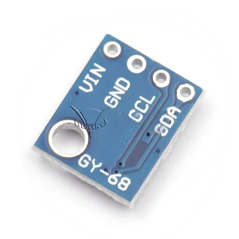 1PCS GY-68 BMP180 High-Precision Digital Pressure and Temperature Sensor Module Compatible with BMP085 for Arduino ESP32