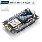 NodeMCU ESP8266 Development Board with 0.96‘’ OLED Display,CH-340,ESP-12E WiFi Module,Micro USB for Arduino/Micropython ESP8266
