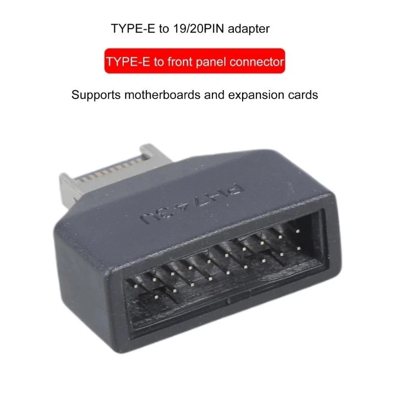 83CE USB C to USB Header Adapter, Vertical TypeE A Motherboard Conversion