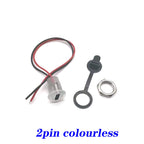 USB 2P/4P/5P/6P Connector Type-C Waterproof with PH 2.0 Nut Locking Plate Female Waterproof High Current Fast Charging Jack Port
