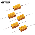 5W Aluminum Housing Power Resistor Wirewound Resistor Assorted Resistance Values for Electronic Projects