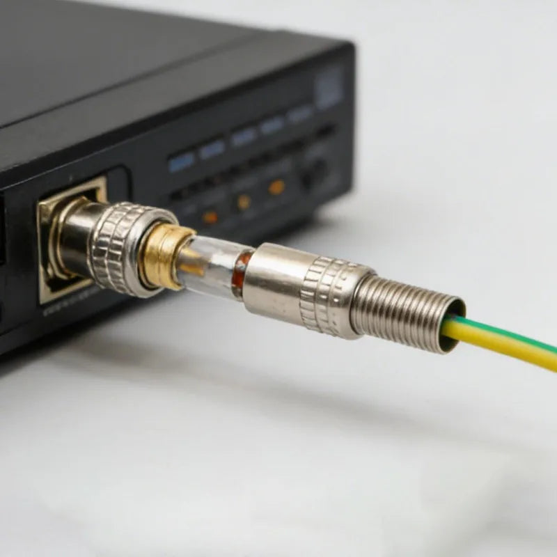 30/5PCS BNC Solderless Connector Q9 HD Video Oscilloscope BNC Male Plug Female Welding Free 75-5 Ohm Monitoring Weldings Cable