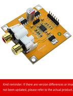 PCM5102 Raspberry Pi DAC Audio Decoder Board I2S Digital Audio Module 112dB SNR DC 5-10V Input Dual RCA Analog Output