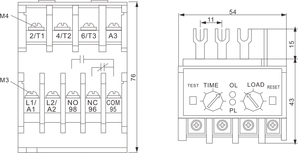 Samwha-Dsp SOPR-EP Electronic Overload Relay Motor Protector Thermal Overload Relay