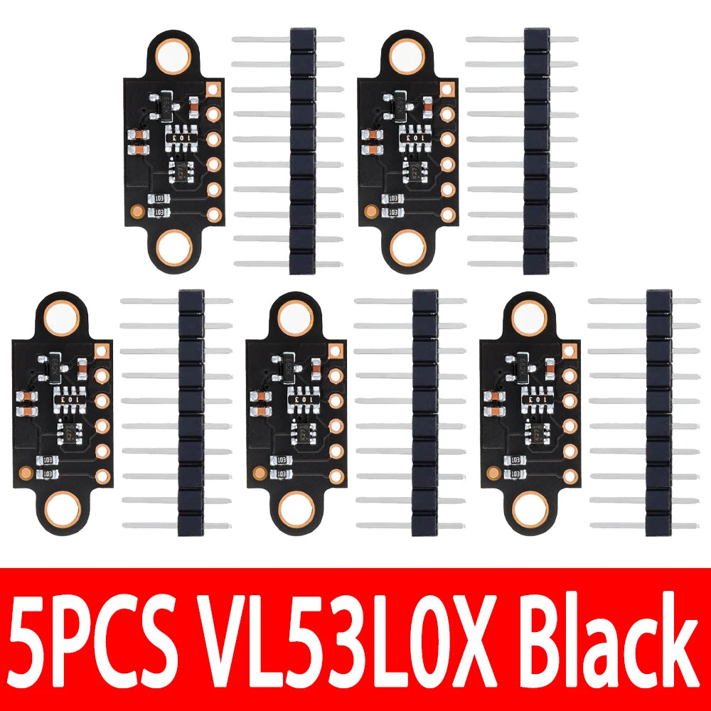 VL53L0X Time-of-Flight (ToF) Laser Ranging Sensor Breakout 940nm GY-VL53L0XV2 Laser Distance Module I2C IIC 3.3V/5V For Arduino