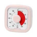 Silent Visual Timer 60-Minute Stopwatch Alarm Clock Countdown Timer Visualization Loud Kitchen Cooking Timer Kitchen