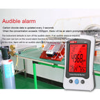 UNI-T Air Quality Monitor A37 Digital Carbon Dioxide Detector 400ppm~5000ppm CO2 Meter Detection NDIR Principle Co2 Sensor