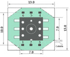 XGZP6847A Gas Pressure Sensor Module Ventilator Positive Negative Pressure-100KPa-40KPa ~ 700KPa