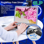 ELP 16MP IMX298 USB Camera Module 120° Low Distortion Wide Angle UVC Webcam for OCR Document Scanning