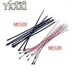 10PCS B3950 B3435 1% NTC Thermistor Thermal Resistor MF52B MF52D 10K 100K Probe strap wire 6CM 10CM Temperature control sensor