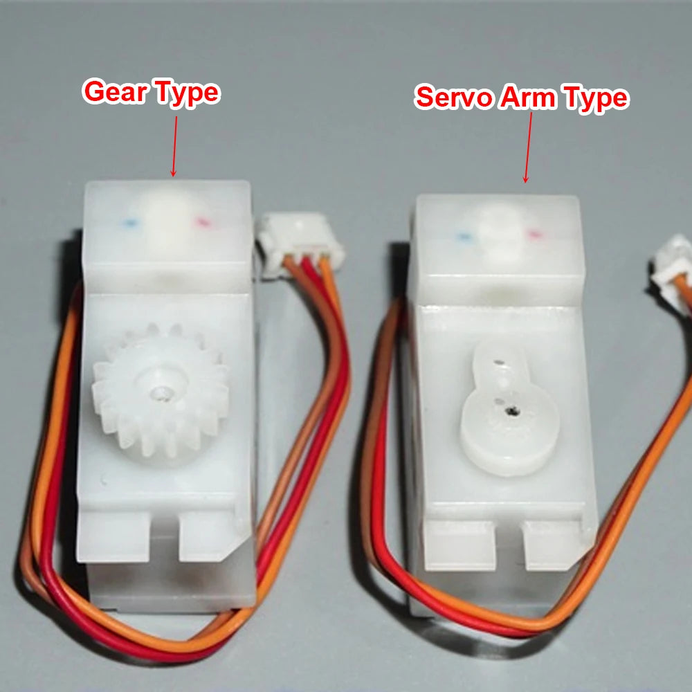Micro 6g Servo Steering Motor Mini Electric DC 5V Coreless Motor Mini Aeromodel RC Car Boat Model Robot Fixed Wing 90 Degrees