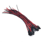 5/10Pairs 2pin SM JST 20cm 22AWG Silicone Cable Female/Male Connectors for Led Strip RGB 5050 3528 WS2801 APA02 WS2815 WS2813
