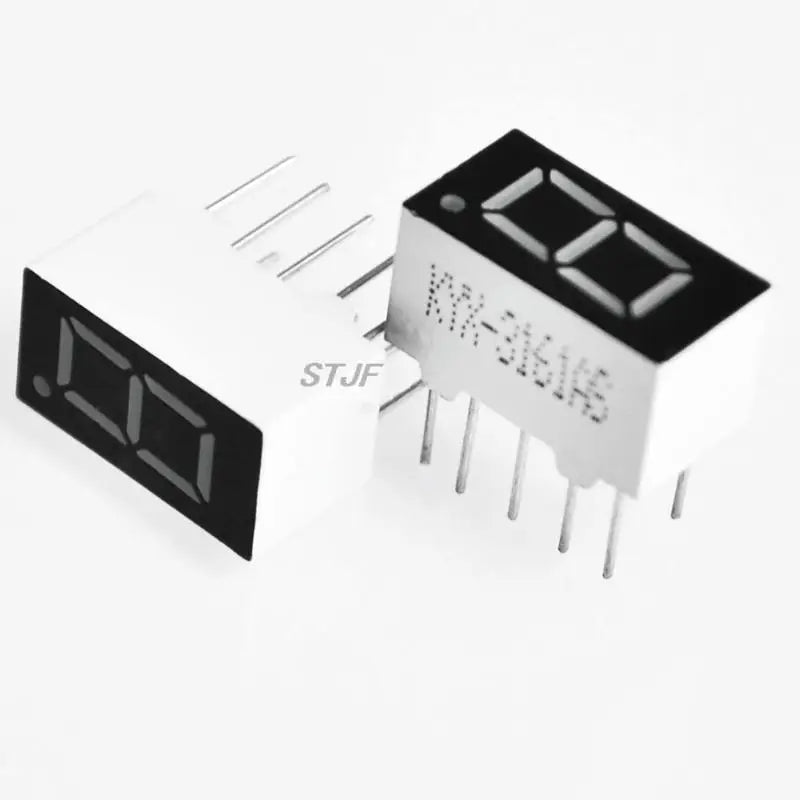 20PCS LD-3161AS 1 Digit 0.36" RED 7 SEGMENT LED DISPLAY COMMON CATHODE