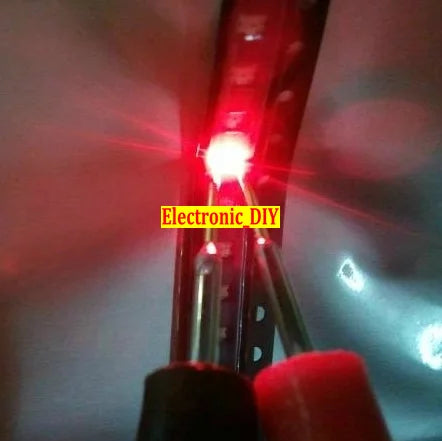 Free Ship 100PCS Small Red Lamp Beads 0603 SMD LED 0603 RED Light-emitting Diodes Yellow Green Warm White Blue Orange Purple