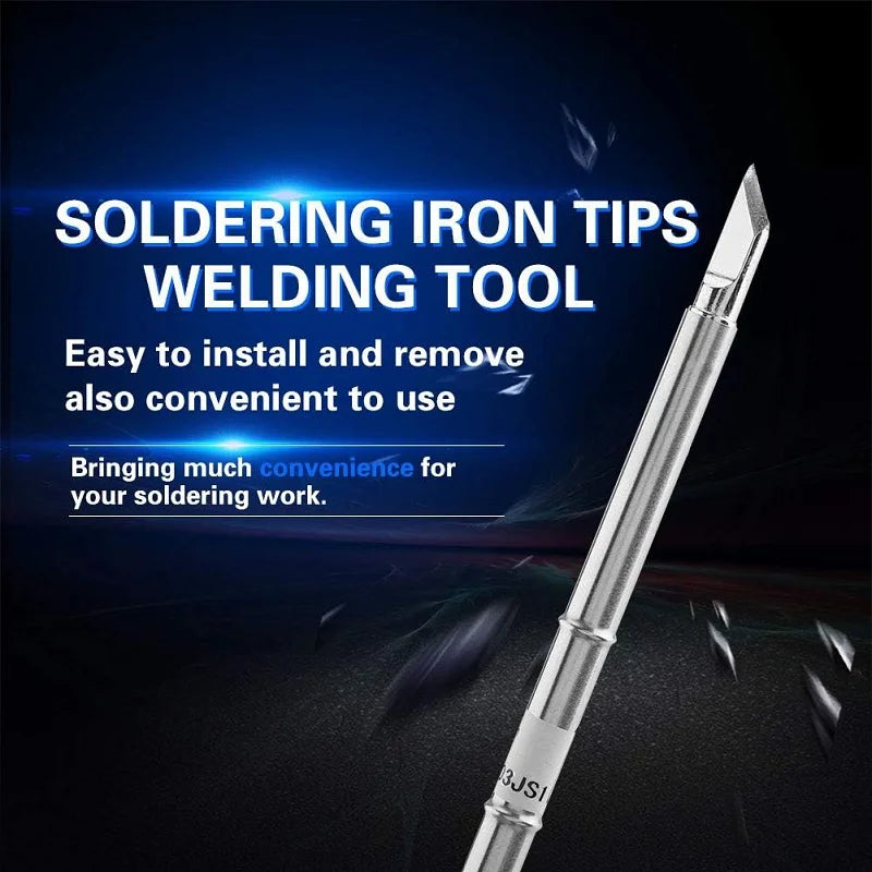 High Quality MX T12 Soldering Tips Set Premium Materials Durable Replacement Head Bit T12-I/K/SK/J/J02 For Hakko OSS Station