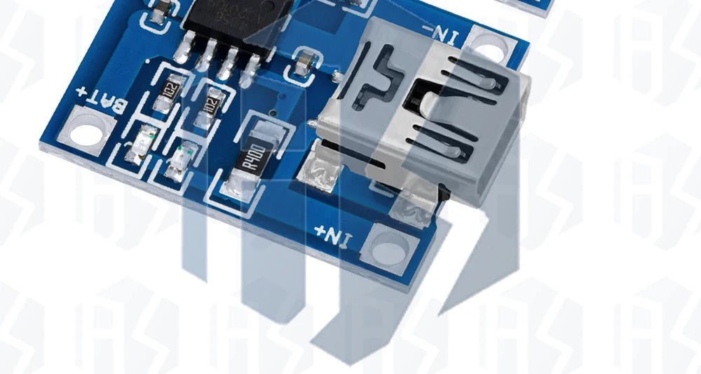 BS 1PCS USB 5V 1A TP4056 Lithium Battery Charger Module - Dual - Function Charging Board without Protection,1A Li - ion Batter