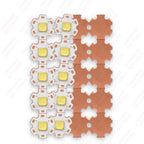 DC 3V 6V 12V XHP70 XHP50 High Power 7070 5050 LED Chip Ceramic Bracket Beads 20W 40W 50W 70W Flashlight Searchlight Headlight