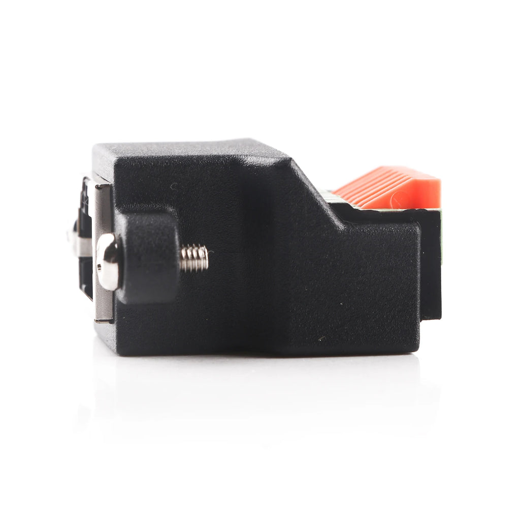 RJ45 Female Panel Mount  Connector  Adapter Toolless Free Tool Reusable Termination Plugs Ethernet Field Modular PLug