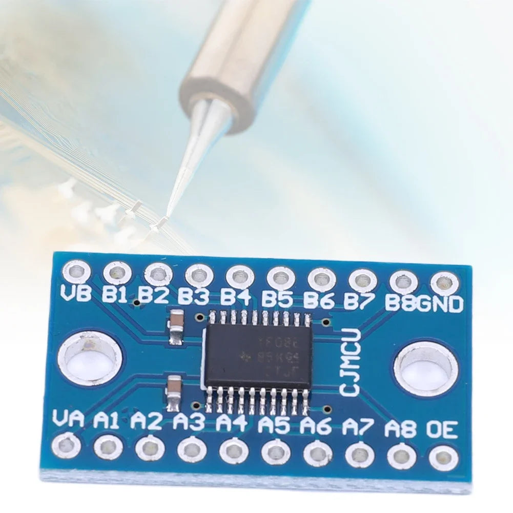 1-20PCS TXS0108E Logic Level Shifter TTL Bi-Directional Module 3.3V 5V 8 Channel High Speed Mutual Converter Module for Arduino