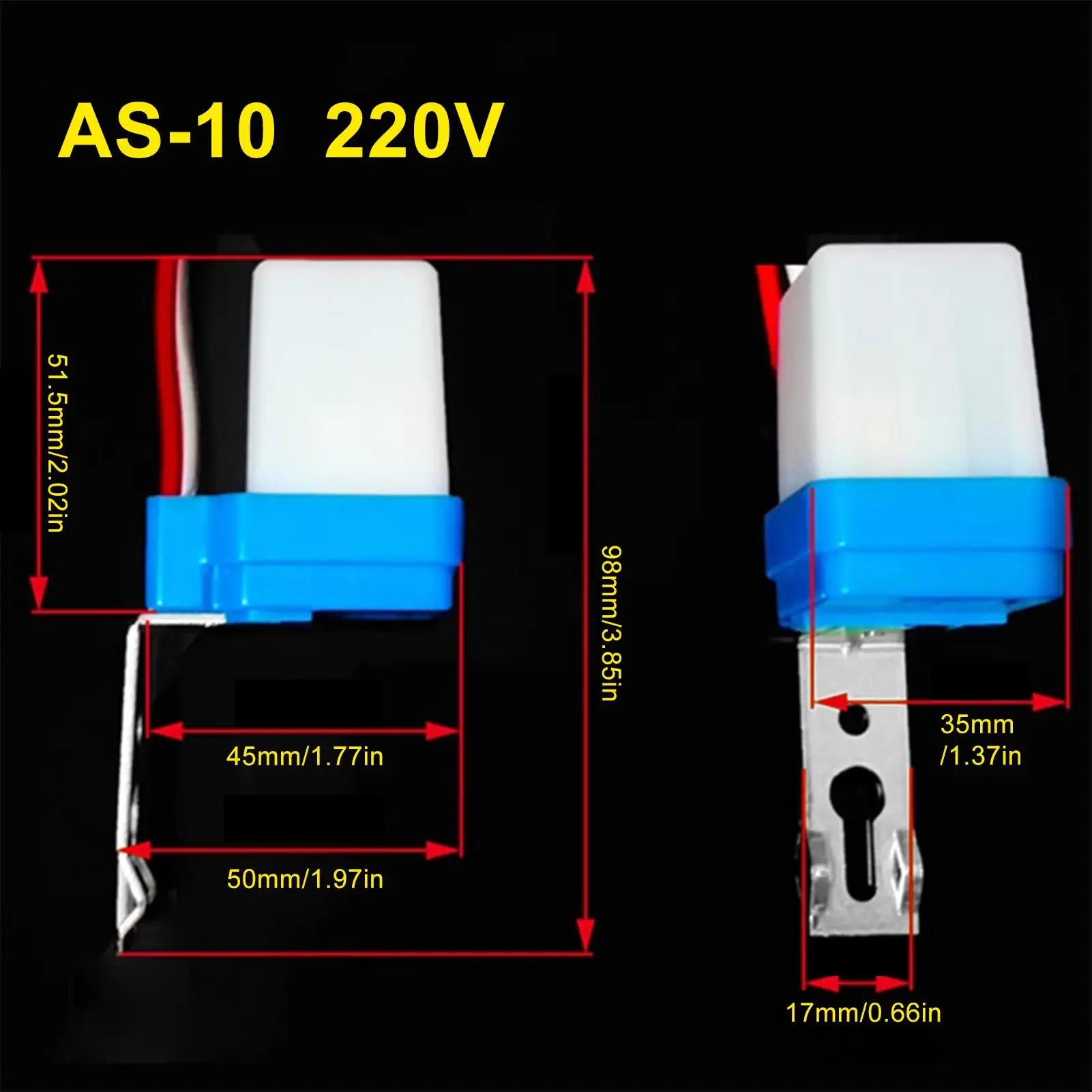 Photocell Sensor Light Control Sensor Button Dusk To Dawn Day Night Sensor Photoelectric Control Auto Light Photo Cell Sensor