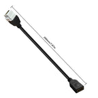 0.2m 4K 8K HDMI Compatible Female to Female Keystone Wall Plug-in Card Buckle Direct insertion Panel Connection Cable