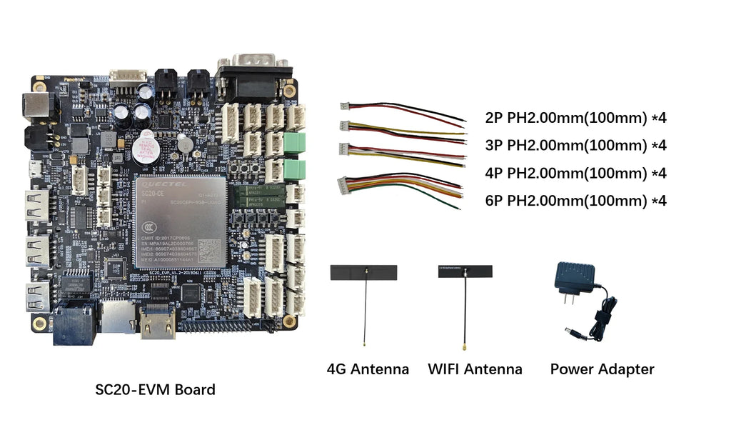 NEW Quectel SC20 module SC20-EVM smart board for android system 4G LTE android development boards with lte
