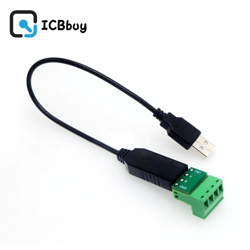 RS485 to USB Converter Upgrade Protection RS232 Converter Compatible With V2.0 Standard RS-485 A Connector Board Module