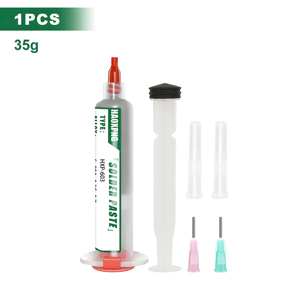Sn99ag0.3cu0.7 Lead-free Solder Paste 217°c No-clean High Temperature Solder Paste For Smd/bga/smt/ic/pcb Repair