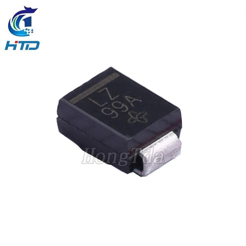 50PCS SMD TVS DIODE SMBJ26A SMBJ28A SMBJ30A SMBJ33A SMBJ36A SMBJ40A SMBJ43A SMBJ45A SMBJ48A SMBJ51A 600W SMB(DO-214AA)