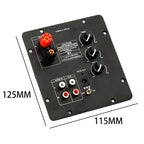 SOTAMIA TPA3116 2.0 Channel Active Speaker Bluetooth Power Amplifier Board 100Wx2 Digital Audio HIFI Amplifier PCM5102 Decoder