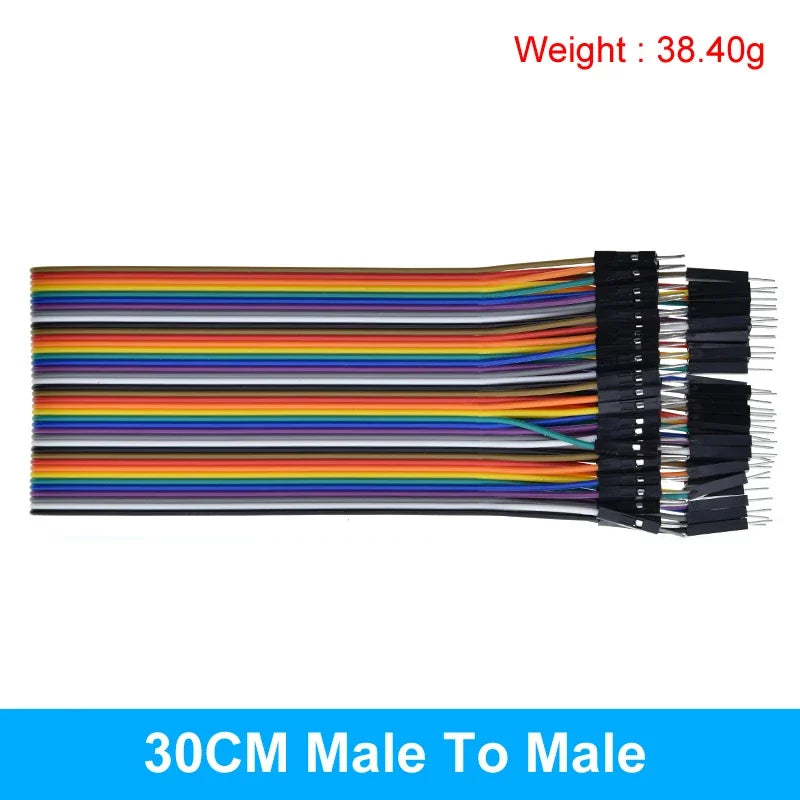 40PIN Cable Dupont Line 10cm 20cm 30cm Male to Male Female to Female Male to FeMale Jumper Dupont Wire Cable For PCB DIY KIT