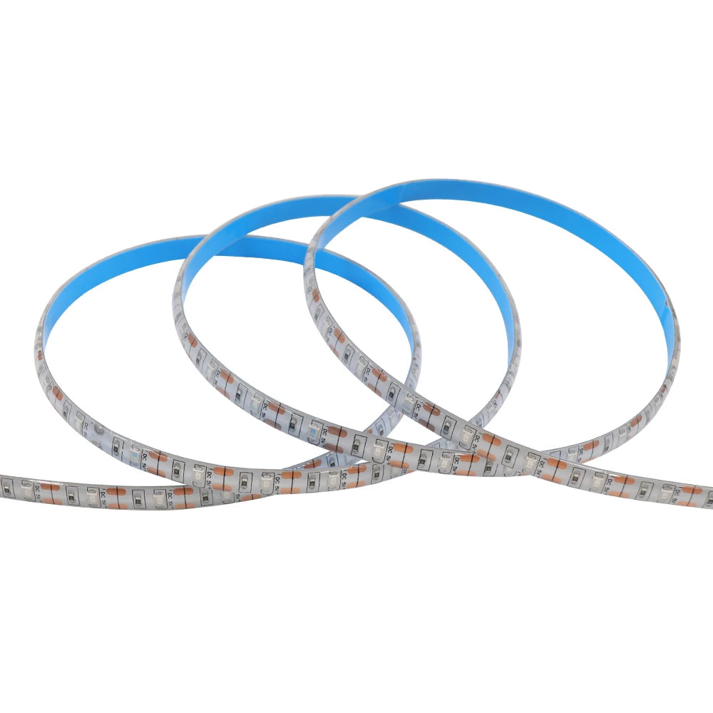 DC 5V USB LED Strips 2835 Warm Cold White LED Strip Light TV Backlight Lighting Tape for Room Decor 0.5m-5m LED String Light