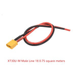 RC Battery Charger 18 AWG 16AWG 12AWG 10AWG XT60 XT90 EC5 Plug Male Female Extension Cable Wire Connector 10CM/20CM/30CM