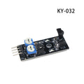 KY-032 IR Obstacle Sensor 4-Wire 3-80cm Adjustable Distance for Smart Car Robot Line Tracking Anti-Interference for Arduino