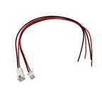 10/5Pcs JST XH 2.54mm Pitch 2 Pin XH2.54 Male Plug / Female Socket Wire Cord Connector 26AWG PVC Wires Length 200mm