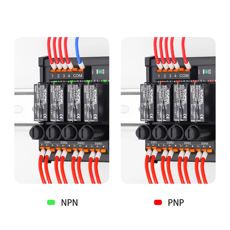 ENMG Solid State Relay Module 5-24V DC Solid State Non-Contact Relay Module DC Control AC/DC 220V Wide Voltage Constant Current