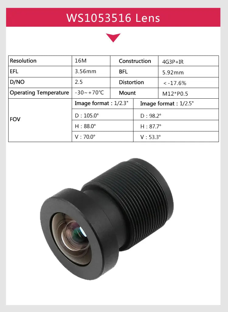 New Original Raspberry Pi High Quality HQ M12 Camera Module 12.3MP IMX477 Sensor, Support for M12-Mount Lens