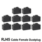 Ethernet Hub Port RJ45 Anti Dust Cover Cap Protector Plug RJ45 DustPlug For Laptop/ Computer/ Router RJ45 Connector Port Caps