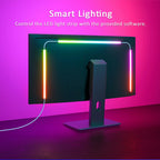 24-34 Inch USB PC LED Strip Lights Computer Sync Light Strip Monitor RGB Screen LED Backlight for Gaming Room Atmosphere Decor