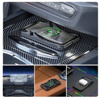 15W Fast Car Wireless Charger Anti-skid Silicone Charging Pad For Samsung HUAWEI iPhone Charging Mat for Smartphone Car Styling