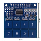 1/5/10PCS TTP223 TTP224 Touch Key Switch Module TTP226 TTP229 Touching Button Capacitive Switches Single Channel Reconstruction