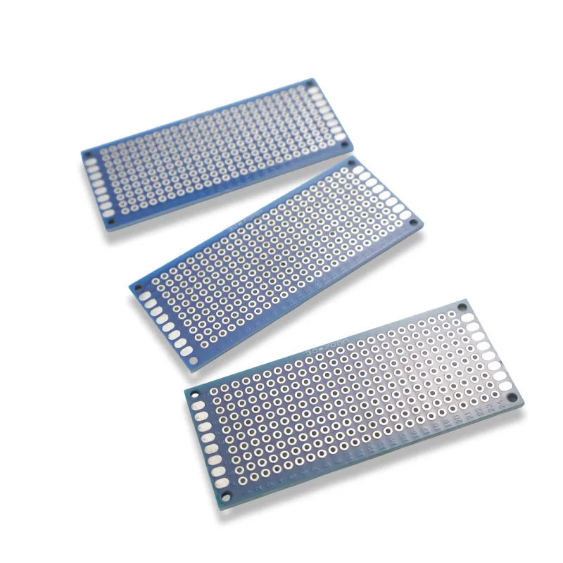 5/10Pcs Prototype BoardsBlue Circuit Perfboard 3x7cm 4x6cm 5x7cm 7x9cm Double Sided Circuit Boards DIY Electronic Kit  PCB New