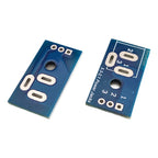 2/5PCS 5.5x2.1mm Power Jacks DC005 To DIP Adapter Circuit Board DC Power Socket Breadboard Interface Test Conversion Board