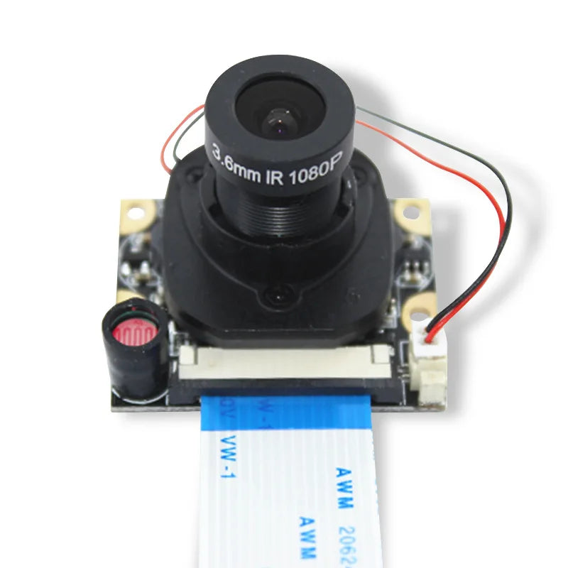 Raspberry Pi Night Vision Camera with 2 Infrared Light 5MP OV5647 Webcam 75 175 IR-CUT Camera for Raspberry Pi 4B 3B+ 3B Zero