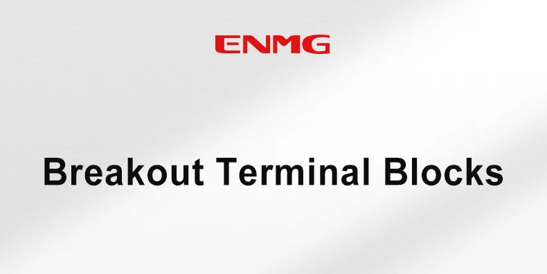 ENMG Spring Terminals Save Wiring Split Terminal Block ECTB 10A Power Splitter PLC Terminal Block One to One 10~64