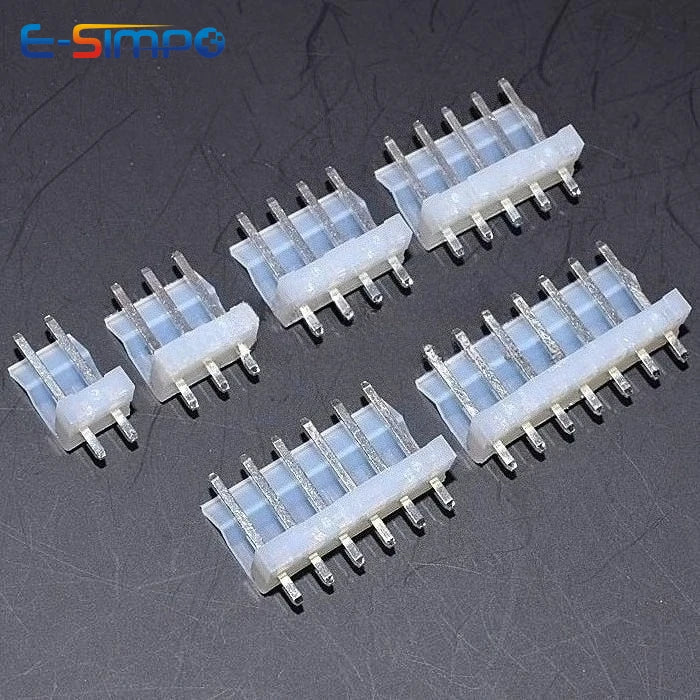 20Sets CH3.96 3.96mm 2/3/4/5/6/7/8/9/10/11/12Pin Receptacle Female Housing Socket + Terminal +straight Wafer Pin Header Kit