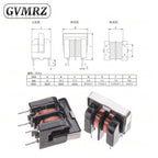 5PCS UU9.8 Common Mode Choke Inductor 10mH 20mH 30mH 40mH 50mH For Filter Pitch