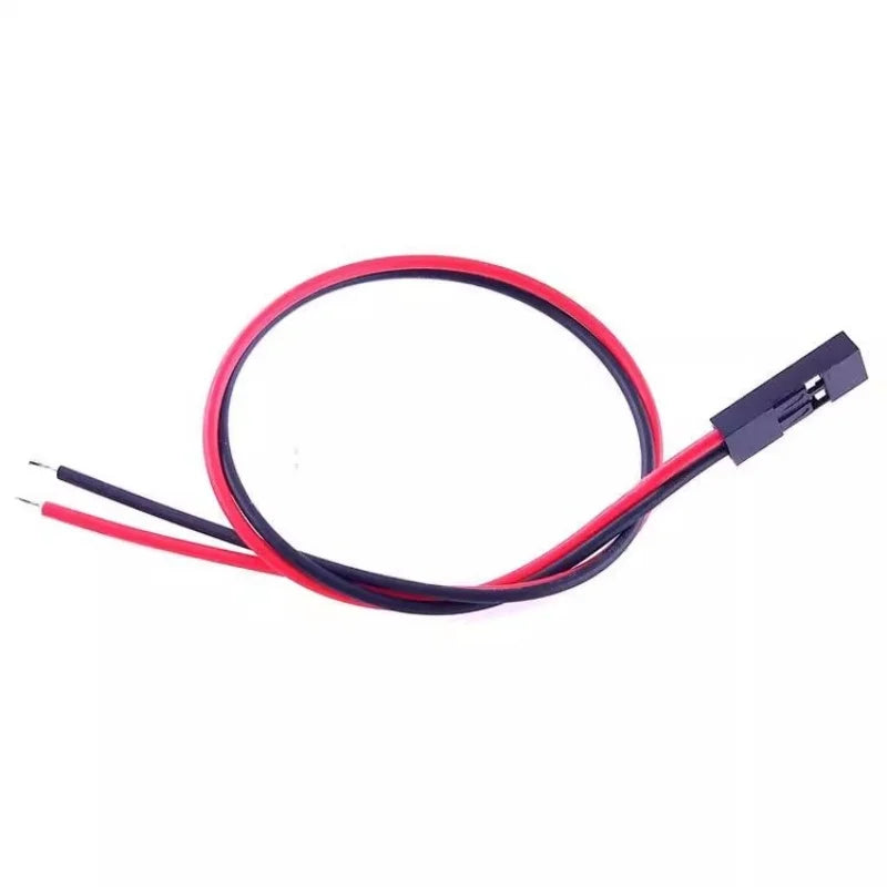 20pcs/10pc 2pin Dupont Cable 2P 2 Pin Female Jumper Connector Wire 2.54mm Pitch Length 10CM 20CM 30CM Single Head for 3D Printer